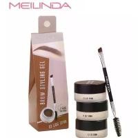 ราคา [เจลเขียนคิ้ว เมลินดา]MEILINDA BROW STYLING GEL พร้อมแปรง 2 หัว | คิ้วเจลเขียนคิ้วเนื้อเนียน เกลี่ยง่าย ติดทน [3 g] (1729591223396305862)