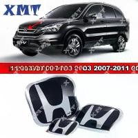 ราคา XUMINGTT - กรอบอะคริลิคสำหรับ Honda CRV CR-V 2007 - 2011 G3 Gen 3 ตราสัญลักษณ์ 3D สีดำ โลโก้พวงมาลัยด้านหน้าและด้านหลัง ฝาครอบแผง ป้ายตัดแต่ง อุปกรณ์จัดแต่งทรงผม (1729883098752715057)