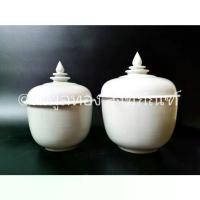 ราคา [COD] โถ กระเบื้อง เซรามิค สีขาว โกศ ใส่กระดูก โถขาว พร้อมส่ง ขนาด กว้าง 8 นิ้ว 9 นิ้ว พร้อมส่ง (1732403966566172123)