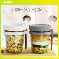 ราคา โถข้าวโอ๊ตข้ามคืน ความจุ 350 มล. วัสดุแก้ว พร้อมช้อน ภาชนะใส่อาหารเช้า โถ ข้าว (1732642217486681627)