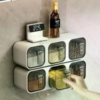 ราคา กล่องใส่เครื่องปรุง ติดผนัง กล่องเครื่องเทศในครัว ของใช้ในครัวเรือน แบบลิ้นชัก โถเครื่องเทศ รสเกลือ กล่องเก็บเครื่องปรุง ขวด จิ๋ว มี ฝาปิด โถ แก้ว ดอง เหล้า ขนาด ใหญ่ (1731827272133478035)