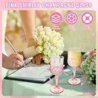 ราคา แก้วไวน์พลาสติก 36 ชิ้น 3.09 ออนซ์ ใช้ซ้ำได้ แก้วแชมเปญ หรูหรา สีชมพู เหมาะสำหรับงานปาร์ตี้ ไวน์ บาร์ และงานแต่งงาน h0P30 (1732582934543762989)