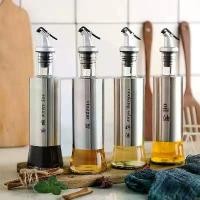 ราคา ขวดปรุงรส ความจุ 300 มล. พร้อมช้อนสแตนเลสในตัว ป้องกันการรั่วซึม เหมาะสำหรับน้ำมัน ซอส น้ำส้มสายชู ไวน์ ชุดครัว รวมขวดปรุงรสของเหลว (1732116239831501499)