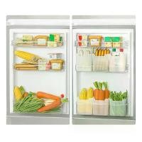 ราคา กล่องเก็บของประตูกระจก ตู้เย็น ถังเก็บของสด ภาชนะใส่อาหาร ห้องครัว สำหรับผลไม้ เครื่องเทศ และผัก ตะกร้าเก็บของ (1732397711599634342)