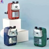 ราคา จัดส่งในกรุงเทพฯ กบเหลาดินสอ แบบมือหมุน คละสี เครื่องเหลาดินสอ รูเดียว กบเหลาดินสอตั้งโต๊ะ เครื่องเหลาดินสอตั้งโต๊ะ ที่เหลาดินสอแบบหมุน พร้อมส่ง (1732401363312084462)