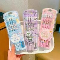 ราคา ดินสอไม้ HB 12แท่ง มียางลบ + ยางฝึกจับดินสอ +กบเหลาดินสอ เซ็ตดินสอไม้ 12 แท่ง ลายการ์ตูน น่ารัก (1731882703031273085)