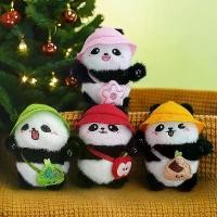 ราคา ตุ๊กตาหมีแพนด้ายักษ์ ดีไซน์การแสดงออกใหม่ ขนาดเล็ก กระเป๋าเป้ตุ๊กตาหมีแพนด้า หมวกน่ารัก ตกแต่งหวัง ตุ๊กตาผ้า (1731482477455574587)