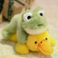 ราคา ตุ๊กตาผ้า ตุ๊กตาเป็ดน้อย กบ วัว และม้า น่ารัก นุ่มและตลก ตุ๊กตาสัตว์ ของขวัญสำหรับเด็ก (1732186128924772262)