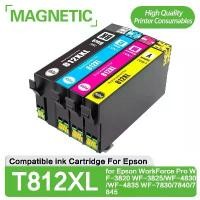 ราคา ตลับหมึกที่เข้ากันได้, AU T812XL, สำหรับ Epson WorkForce Pro WF-3820, WF-3825/WF-4830/WF-4835, WF-7830/7840/7845, ตลับหมึก 812XL (1732787310625326883)