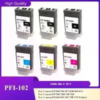 ราคา ตลับหมึก PFI 102, เข้ากันได้กับเครื่องพิมพ์ Canon iPF500/510/515/520/525/610/615/625/700/710/720/725/730/735/740/745/750/755, PFI-102, PFI102 (1732773233041442114)