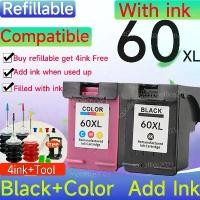 ราคา ตลับหมึก HP 60 เข้ากันได้กับตลับหมึก HP60XL สำหรับ HP F2430 F2480 F4580 F4288 F4440 F4480 (1731136198502025844)