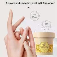 ราคา ครีมทามือ, น้ำผึ้งนม 120g, ลอกมือ, ให้ความชุ่มชื้น, ผิวเรียบเนียน, ครีมทามือบำรุงผิว, พาราฟิน, Q1V3 (1732096512714376304)
