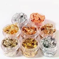 ราคา เศษฟอยล์สีทอง, ฟอยล์เล็บ, สำหรับเพ้นท์เล็บ, ศิลปะและงานฝีมือ DIY, อีพ็อกซี่, แก้วน้ำ, แต่งหน้าใบหน้าและดวงตา, เครื่องประดับเรซิน (1732770081112097969)