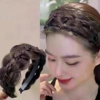 ราคา ที่คาดผมวิกผม, ถักเปียบนหัว, ถักเปียน้ำเต้า, อเนกประสงค์, กันลื่น, ถักเปียก้างปลา, ที่คาดผมถักเปียแบบบูรณาการ, ศิลปะและงานฝีมือ, Q3 (1732800403716277827)