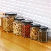 ราคา ขวดแก้ว, โถปิดผนึกเกรดอาหาร, กลิ่นมะนาวทรงหกเหลี่ยม, น้ำมันดอกมะพร้าว, น้ำผึ้ง, ซอสพริก, ขวดเปล่า, โถหกเหลี่ยมขนาดเล็ก, พร้อมฝาปิด (1731538266955876321)