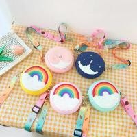 ราคา กระเป๋าสะพายข้างเด็ก กระเป๋าสะพายข้าง ซิลิโคน โดนัท การ์ตูน สีรุ้งสีชมพู น่ารัก เหมาะสำหรับเด็กผู้หญิง กระเป๋าใส่เหรียญ มาใหม่ (1732107980396922241)