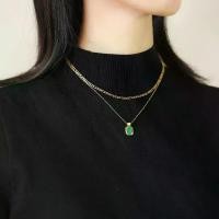 ราคา Vnox สร้อยคอ โซ่ไทเทเนียม จี้สี่เหลี่ยม สีดํา สําหรับผู้หญิง ทอง ไมครอน สร้อยคอ อิตาลี สร้อยคอ ลาย สร้อย คู่ สร้อยคอ ลาย ตะกร้อ (1731243548580285402)