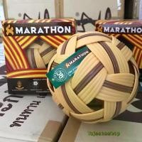 ราคา ตะกร้อ มาราธอน MT201 ลูกตะกร้อ Marathon แท้ MT-201 ตะกร้อมาราธอนของแท้ mt.201 รุ่นแข่งขัน เซปักตะกร้อ Sepak takra 201 กีฬา Sport ออกกำลังกาย (1731131232885902304)