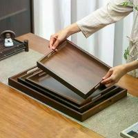ราคา ถาดสี่เหลี่ยม สำหรับใช้ในบ้าน สไตล์ญี่ปุ่น ถาดชา ถาดถ้วย ถาดบาร์บีคิวไม้ ถาดผลไม้ ถาดไม้ ถาดอบ จานไม้ (1732386257762682113)