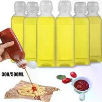 ราคา ขวดบีบเครื่องปรุง, กันรั่ว, ขวดจ่ายน้ำมันใส, ฝาพับ, สำหรับน้ำเชื่อม, ซอส, น้ำสลัด, น้ำสลัด (1731875476829275758)