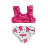 ราคา ชุดบิกินี่เด็กผู้หญิง เสื้อแขนกุด กางเกงในแตงโม/สับปะรด (1730010627016722996)