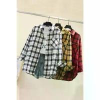 ราคา เสื้อเชิ้ต ลายสก็อต แขนยาว สำหรับนักเรียนหญิง สไตล์เกาหลี ทรงหลวม กันแดด เหมาะสำหรับฤดูใบไม้ผลิและฤดูร้อน เสื้อฤดูใบไม้ร่วง สไตล์ฮ่องกง เสื้อเชิ้ตย้อนยุค เสื้อ ฮาวาย สับปะรด เสื้อสงกรานต์ ผู้หญิง (173