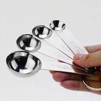 ราคา ช้อนตวง ช้อนตวงสแตนเลส ถ้วยตวงสแตนลส (1729587940432513125)