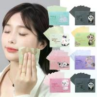 ราคา กระดาษซับน้ำมันหน้า คุณภาพระดับพรีเมียม 100 ชิ้น ธรรมชาติ ชาเขียว ดูดซับน้ำมัน ทิชชู่ (1732161434556991032)