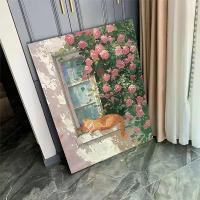 ราคา ภาพวาดสีน้ำดิจิตอล DIY, ดอกกุหลาบยามบ่าย, เติมการระบายสีด้วยมือ, ภาพวาดอะคริลิค, สีน้ำมัน, ภูมิทัศน์สด, ใหม่ในปี 2025, คะแนนในเชิงบวก 91% (1731930654662363310)