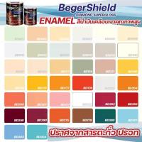 ราคา Beger Shield Diamond 1 สีน้ำมัน เคลือบเงา สีน้ำมัน เคลือบเงา สีทาเหล็ก สีทาไม้ ขนาด 3.785 ลิตร (1732234822878726184)