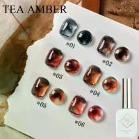 ราคา ยาทาเล็บเจล หงเฉียว 6 สี เปลือกหอย สีน้ำตาลอำพัน สีเขียว สีแดง และสีทอง 2025 ย้อมเล็บฤดูใบไม้ร่วงและฤดูหนาว ยาทาเล็บสีแดง Maillard (1732554939858060861)