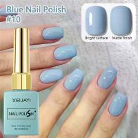 ราคา เจลทาเล็บสีพาสเทล XEIJAYI สีฟ้า 2025 สีใหม่ ยาทาเล็บเจล 15ml (1731733374344268434)