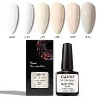ราคา CANNI สีเจลทาเล็บโทนนู้ด NUDE สีทาเล็บเจล ยาทาเล็บเจล (1729569111529785496)