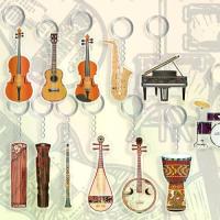 ราคา พวงกุญแจ กิ๊บสัน สำหรับกีตาร์ อูคูเลเล่ ไวโอลิน เชลโล และเชลโล รุ่น จี้ กีตาร์ซาซาสโฟร รุ่น กริช พวงกุญแจรถ อุปกรณ์เสริม (1732685050478298872)