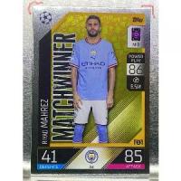 ราคา การ์ดนักฟุตบอล 2022/23 Riyad Mahrez การ์ดสะสม Manchester city fc แมนเชสเตอร์ซิตี้ การ์ดนักเตะ แมนซิตี้ (1729568592893806901)
