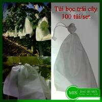 ราคา ถุงห่อผลไม้ ชุด 100 ชิ้น ผ้าป้องกันแมลง วัสดุไม่ทอ เหมาะสำหรับบรรจุภัณฑ์ MIS ถุงห่อส้มโอ กล้วย มะม่วง แอปเปิ้ลคัสตาร์ด มะละกอ พีช ห่อ (1731431080734000191)