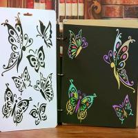 ราคา เครื่องมือหัตถกรรม DIY, ชุด 2 ชิ้น, ลายนูนภาพวาดผนัง, แสตมป์, กระดาษอัลบั้ม, การ์ด, สมุดภาพ, ลายฉลุผีเสื้อ (1732485893547525859)
