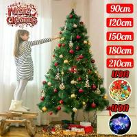ราคา Christmas 90-210cm ต้นคริสต์มาส ต้นคริสมาส ตกแต่งคริสมาส ตกแต่งปีใหม่ ตกแต่งบ้าน ต้นไม้ปลอม ต้นคริสมาสใหญ่ (1731197961270627128)