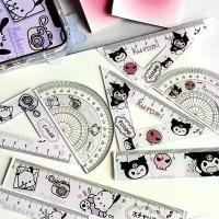 ราคา ชุดไม้บรรทัดนักเรียน ลายการ์ตูน Sanrio 4 ชิ้น/เซ็ต คาวาอิ มี Hello Kitty, My Melody, Kuromi, แผ่นสามเหลี่ยม, ไม้โปรแทรกเตอร์, ไม้บรรทัดวัด, ชุดเครื่องเขียน (1731841592095508889)