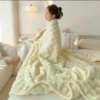 ราคา XUผ้าห่ม ผ้าห่มนาโน ผ้าห่มนวม ขนาด150*200/180*200cm ขนแน่นเงาสวยผ้าห่มนาโน7ฟุตหนาๆ (1731698349756025385)