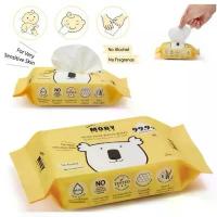 ราคา Baby Moby ผ้าเปียก สูตรน้ำบริสุทธิ์ 99.9% ทิชชู่เปียก สูตรอ่อนโยนสำหรับทารก ไม่มีแอลกอฮอล์ ไม่มีน้ำหอม 20 แผ่น แพคพกพา (1730850217229257187)