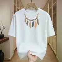 ราคา เสื้อผู้ชายเทสดี สกรีนลายสุดฮิต เสื้อยืดคอกลม-แขนสั้น oversize t shirt men เสื้อยืดผู้ชายแฟชั่น โอเวอร์ไซส์ ไซส์ใหญ่ เสื้อยืดผู้ชายคนอ้วน เนื้อผ้านุ่มยืดใส่สบาย เสื้อสกรีน แบรนด์ (1732791758604765001)