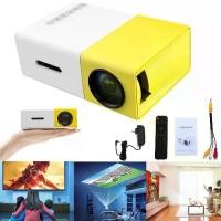 ราคา มินิโปรเจคเตอร์, Y300, โปรเจคเตอร์แบบพกพา, เหมาะสำหรับแล็ปท็อปและจอ LCD, 1080P, ขนาดเล็ก, โฮมเธียเตอร์, โทรศัพท์โปรเจคเตอร์ (1731440900269311615)