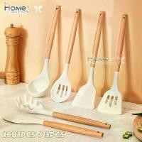 ราคา 3PCS ขาว/สีเทา/สีเขียว กระบวย ตะหลิว ซิลิโคน ทัพพีตักข้าว ที่ตัก ที่คีบซิลิโคน ตะหลิว เครื่องครัว การปรุงอาหาร ชุดเครื่องใช้ (1731459964779726726)