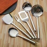 ราคา ตะหลิว กระบวย ทัพพี สแตนเลส ด้ามเลส (1730208441002527550)