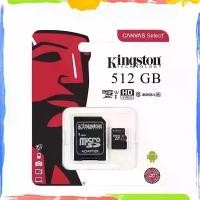 ราคา Kingston Memory Card คิงส์ตัน เมมโมรี่การ์ด Micro SD (SDHC) 512 GB Class 10 (1729687620072016366)