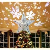 ราคา ไฟตกแต่งยอดต้นคริสต์มาส LED รูปดาว ไฟประดับ ไฟตกแต่ง Christmas Tree Topper LED Star Top (1732648302193640599)