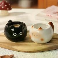 ราคา ถ้วยกาแฟแมวสยาม ดีไซน์ลูกแมวน่ารักสร้างสรรค์ ดูสวยงาม เหมาะสำหรับร้านกาแฟ ลาเต้ ถ้วยดอกไม้ สำนักงาน ห้องนั่งเล่น บ้าน ห้องนอน ถ้วยน้ำดื่ม ช่วงบ่าย 1 ชิ้น (1732263006303061995)