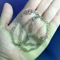 ราคา สร้อยคอสแตนเลสแท้ 100% สินค้าไทย สร้อยคอห้อยพระสำหรับผู้หญิง ลายโซ่พระอาทิตย์ สีเงิน ไม่ลอก ไม่ดำ (1729996593814408019)