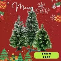 ราคา ต้นคริสต์มาส Christmas tree ใบหิมะ 2,3ฟุต สินค้าไทย คุณภาพดี (1729566155203709742)